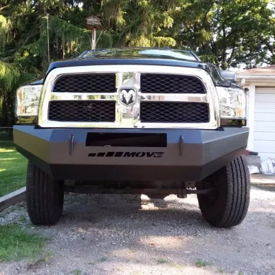 DODGE 2500-3500 2010-2018 with CLASSIC FRONT Weld It Yourself STANDARD installed