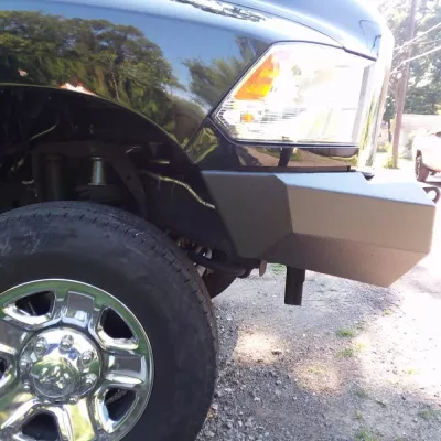 DODGE 2500-3500 2010-2018 with CLASSIC FRONT Weld It Yourself STANDARD installed