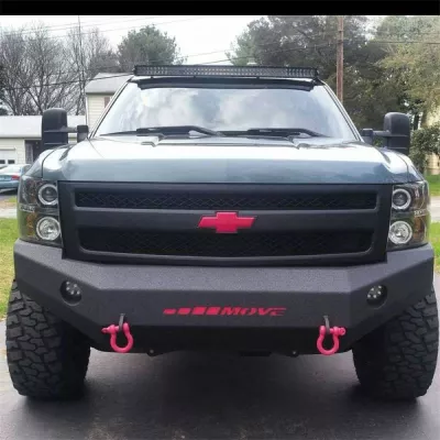 CHEVY 1500 2007.5-2013 with CLASSIC FRONT Weld It Yourself STANDARD installed