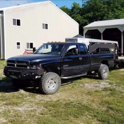 DODGE 2500-3500 1994-2002 with CLASSIC FRONT Weld It Yourself STANDARD installed