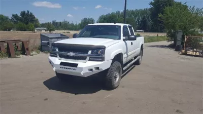 CHEVY 2500-3500HD 2003-2007 with CLASSIC FRONT Weld It Yourself STANDARD installed