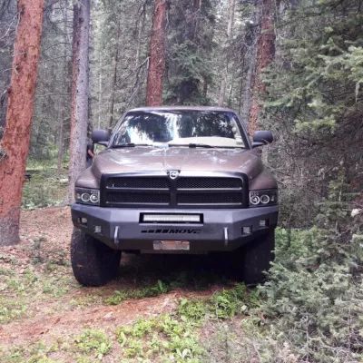 DODGE 2500-3500 1994-2002 with CLASSIC FRONT Weld It Yourself STANDARD installed