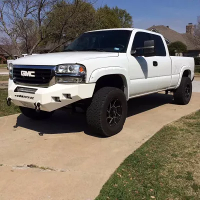 GMC 1500 2003-2007 with CLASSIC FRONT W.I.Y.KIT STANDARD installed