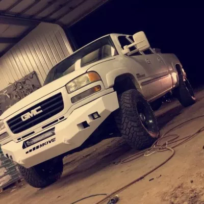 GMC 2500-3500HD 2003-2007 with CLASSIC FRONT Weld It Yourself STANDARD installed