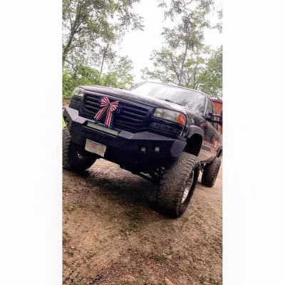 GMC 2500-3500HD 2003-2007 with CLASSIC FRONT Weld It Yourself STANDARD installed
