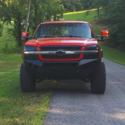 CHEVY 2500-3500HD 2003-2007 with CLASSIC FRONT Weld It Yourself STANDARD installed