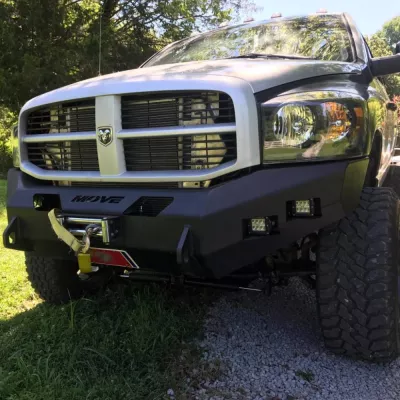 DODGE 2500-3500 2006-2009 with CLASSIC FRONT Weld It Yourself Offroad installed