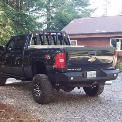 CHEVY 2500-3500HD 2007.5-2010 with CLASSIC REAR Weld It Yourself STANDARD installed
