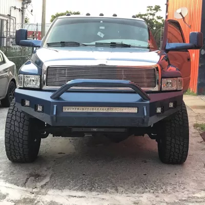 DODGE 2500-3500 1994-2002 with CLASSIC FRONT Weld It Yourself STANDARD installed