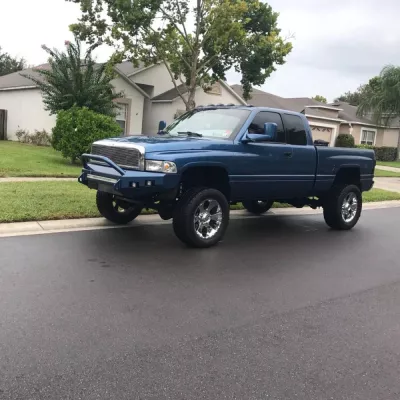 DODGE 2500-3500 1994-2002 with CLASSIC FRONT Weld It Yourself STANDARD installed