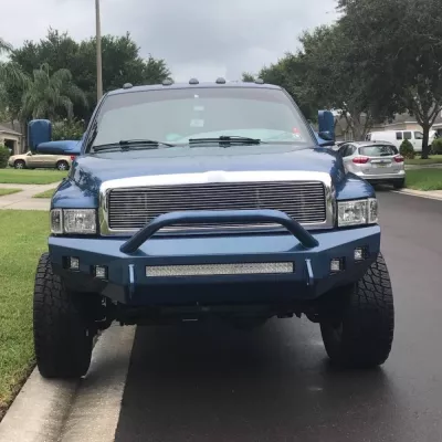 DODGE 2500-3500 1994-2002 with CLASSIC FRONT Weld It Yourself STANDARD installed