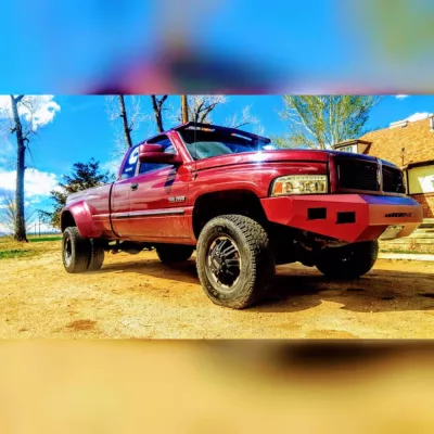 DODGE 2500-3500 1994-2002 with CLASSIC FRONT Weld It Yourself STANDARD installed