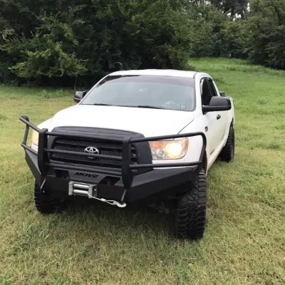 TOYOTA TUNDRA 2007-2013 with CLASSIC FRONT Weld It Yourself Offroad installed