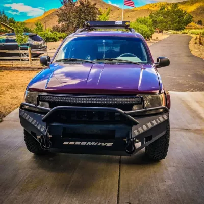 JEEP GRAND CHEROKEE 1999-2004 with CLASSIC FRONT Weld It Yourself STANDARD installed