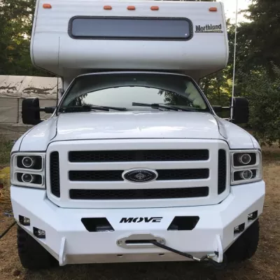 FORD F250-350 1999-2004 with CLASSIC FRONT W.I.Y.KIT OFFROAD installed