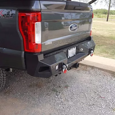 FORD F250-350 2017-2019 with CLASSIC REAR Weld It Yourself STANDARD installed