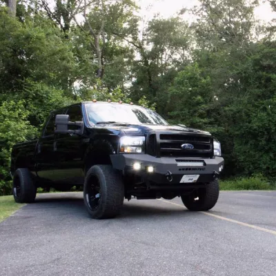 FORD F250-350 1999-2004 with CLASSIC FRONT W.I.Y.KIT STANDARD installed