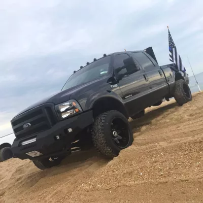 FORD F250-350 1999-2004 with CLASSIC FRONT W.I.Y.KIT STANDARD installed