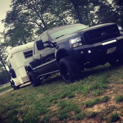 FORD F250-350 1999-2004 with CLASSIC FRONT W.I.Y.KIT STANDARD installed