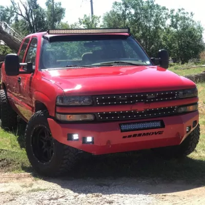 CHEVY 1500 1999-2002 with CLASSIC FRONT Weld It Yourself STANDARD installed