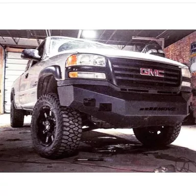GMC 2500-3500HD 2003-2007 with CLASSIC FRONT Weld It Yourself STANDARD installed