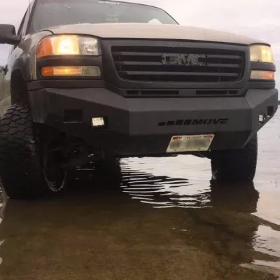 GMC 2500-3500HD 2003-2007 with CLASSIC FRONT Weld It Yourself STANDARD installed