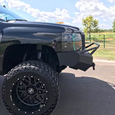 CHEVY 1500 2007.5-2013 with CLASSIC FRONT Weld It Yourself STANDARD installed
