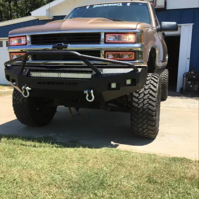 CHEVY 1500 1988-1998 with CLASSIC FRONT Weld It Yourself STANDARD installed