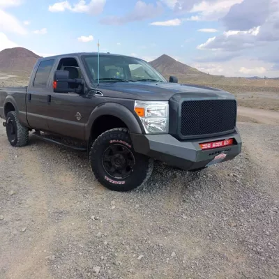 FORD F250-350 2011-2016 with CLASSIC FRONT W.I.Y.KIT STANDARD installed
