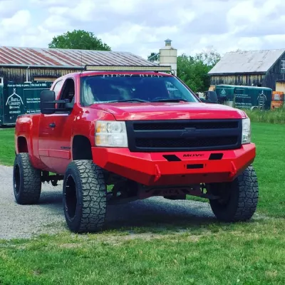 CHEVY 1500 2007.5-2013 with CLASSIC FRONT Weld It Yourself Offroad installed