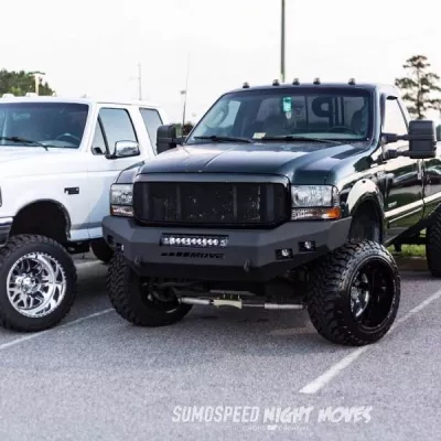 FORD F250-350 1999-2004 with CLASSIC FRONT W.I.Y.KIT STANDARD installed