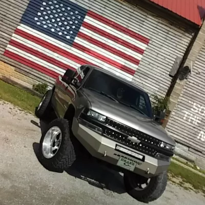 CHEVY 1500 1999-2002 with CLASSIC FRONT Weld It Yourself STANDARD installed
