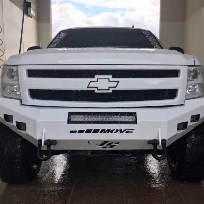 CHEVY 1500 2007.5-2013 with CLASSIC FRONT Weld It Yourself STANDARD installed