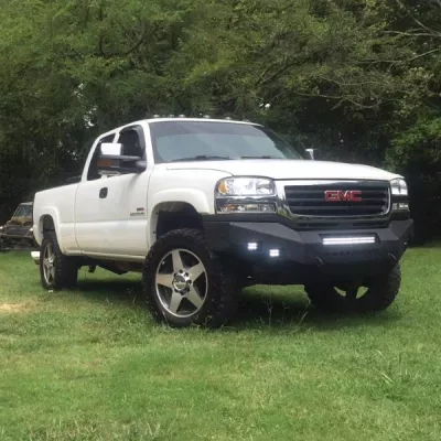 GMC 2500-3500HD 2003-2007 with CLASSIC FRONT Weld It Yourself STANDARD installed