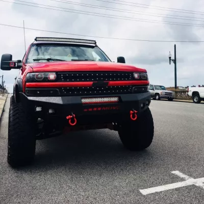 CHEVY 1500 1999-2002 with CLASSIC FRONT Weld It Yourself STANDARD installed