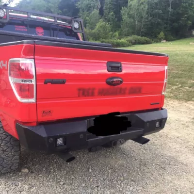 FORD F150 2009-2014 with CLASSIC REAR Weld It Yourself STANDARD installed