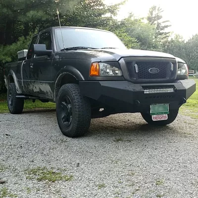 FORD RANGER 2001-2012 with CLASSIC FRONT Weld It Yourself STANDARD installed