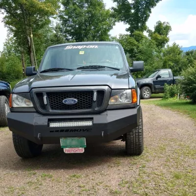 FORD RANGER 2001-2012 with CLASSIC FRONT Weld It Yourself STANDARD installed