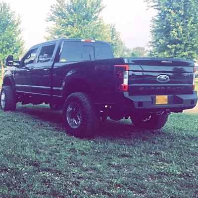 FORD F250-350 2017-2019 with CLASSIC REAR W.I.Y.KIT STANDARD installed