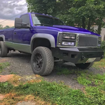 GMC 2500-3500HD 1988-1998 with CLASSIC FRONT W.I.Y.KIT STANDARD installed