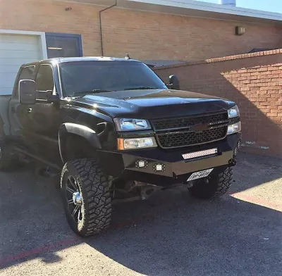 CHEVY 2500-3500HD 2003-2007 with CLASSIC FRONT Weld It Yourself STANDARD installed