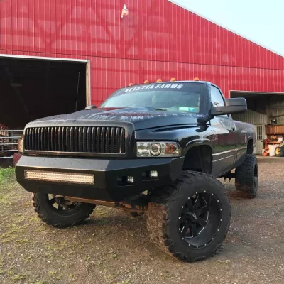DODGE 2500-3500 1994-2002 with CLASSIC FRONT Weld It Yourself STANDARD installed