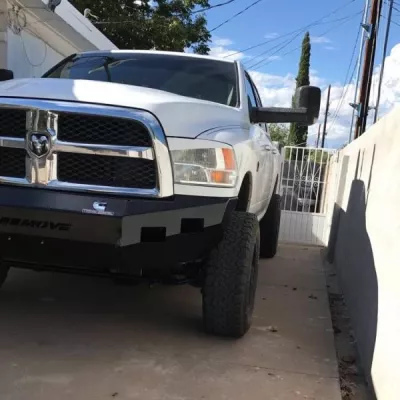 DODGE 2500-3500 2010-2018 with CLASSIC FRONT Weld It Yourself STANDARD installed