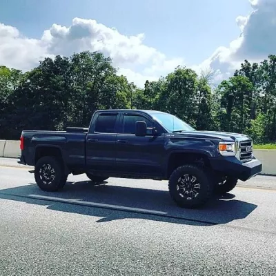 GMC 1500 2014-2015 with CLASSIC FRONT W.I.Y.KIT STANDARD installed