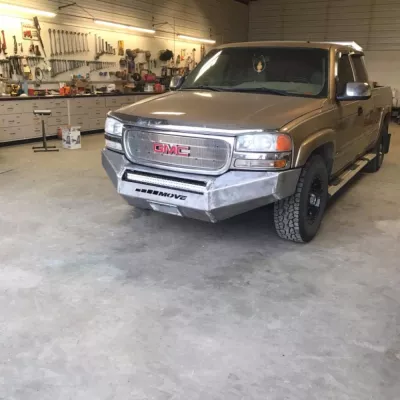 GMC 1500 1999-2002 with CLASSIC FRONT W.I.Y.KIT STANDARD installed