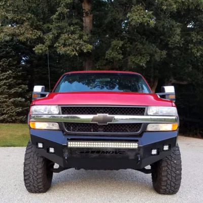 CHEVY 2500-3500HD 1999-2002 with CLASSIC FRONT Weld It Yourself STANDARD installed