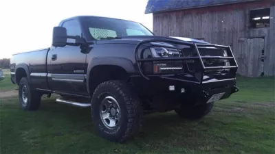 CHEVY 2500-3500HD 2003-2007 with CLASSIC FRONT Weld It Yourself STANDARD installed