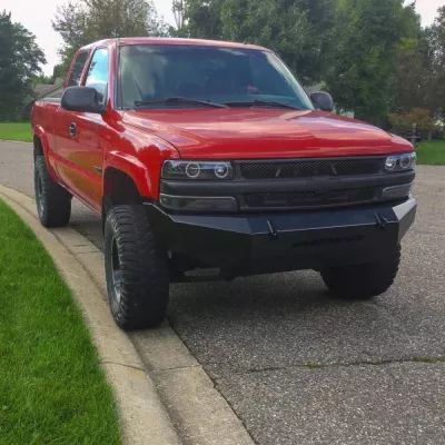 CHEVY 1500 1999-2002 with CLASSIC FRONT Weld It Yourself STANDARD installed