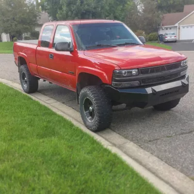 CHEVY 1500 1999-2002 with CLASSIC FRONT Weld It Yourself STANDARD installed