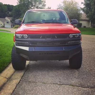 CHEVY 1500 1999-2002 with CLASSIC FRONT Weld It Yourself STANDARD installed